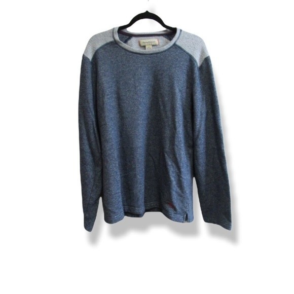 Tommy Bahamas Blue Sweatshirt - Picture 1 of 4
